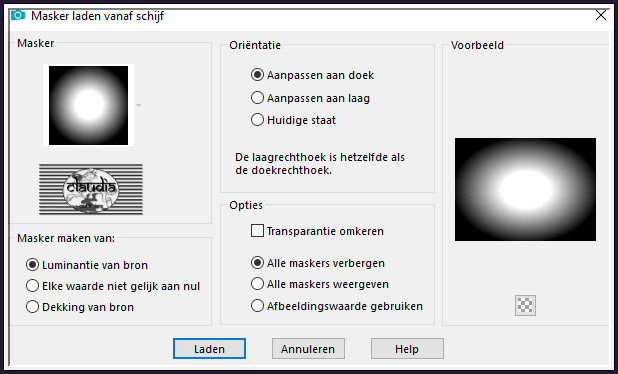 Lagen - Masker laden/opslaan - Masker laden vanaf schijf