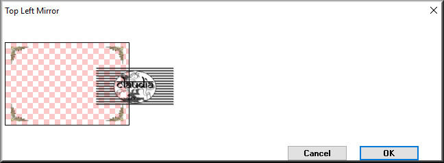 Effecten - Insteekfilters - Simple - Top Left Mirror 