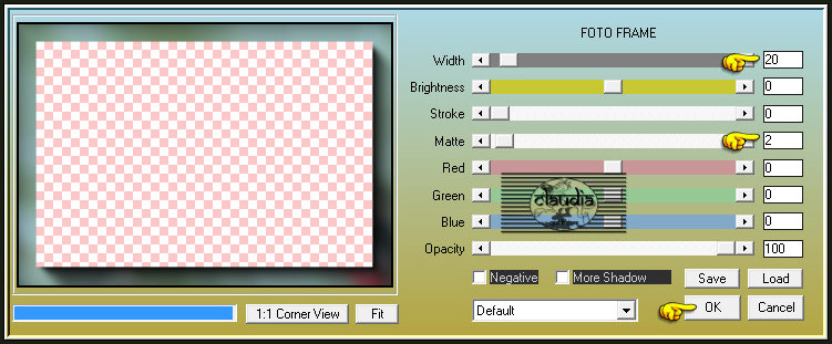 Effecten - Insteekfilters - AAA Frames - Foto Frame