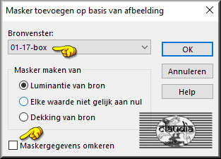 Lagen - Nieuwe maskerlaag - Uit afbeelding