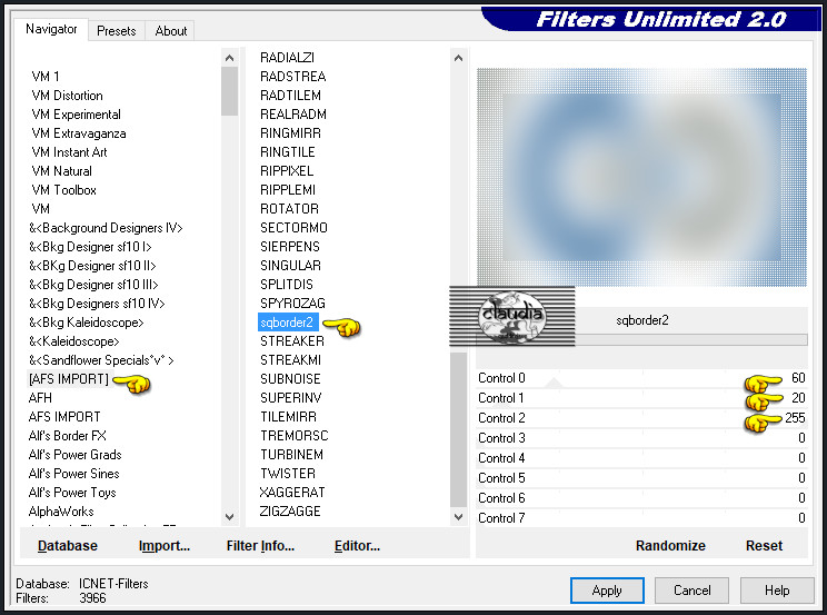 Effecten - Insteekfilters - <I.C.NET Software> - [AFS IMPORT] - sqborder2