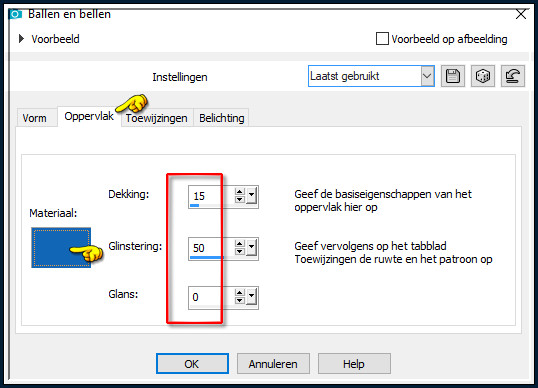 Effecten - Artistieke effecten - Ballen en Bellen