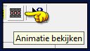 Verder hoef je nu niet meer te doen, dan alleen even kijken hoe de animatie loopt :