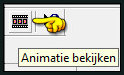 Bekijk hoe de animatie loopt door op het icoontje "Animatie bekijken" te klikken