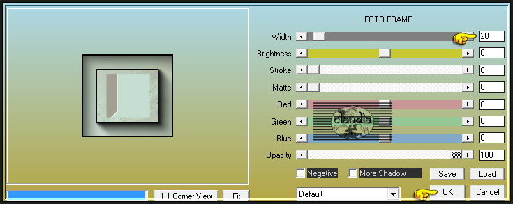 Effecten - Insteekfilters - AAA Frames - Foto Frame :