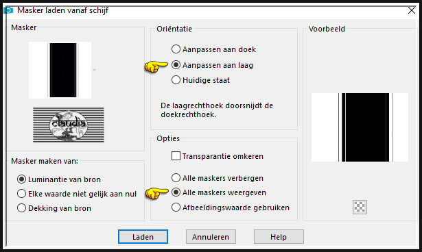 Lagen - Masker laden/opslaan - Masker laden vanaf schijf