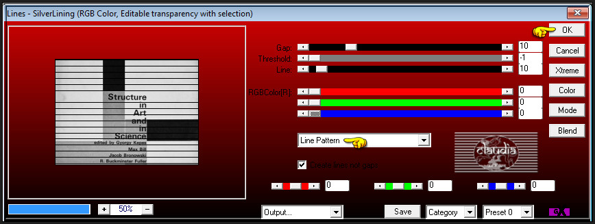 Effecten - Insteekfilters - AP 01 [Innovations] - Lines - SilverLining