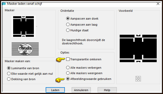 Lagen - Masker laden/opslaan - Masker laden vanaf schijf : MD-mask-25