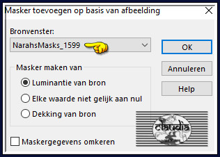 Lagen - Nieuwe maskerlaag - Uit afbeelding :