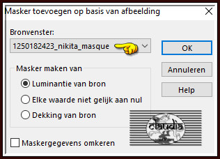 Lagen - Nieuwe maskerlaag - Uit afbeelding :