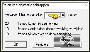 Animatie - Delen van animatie schrappen