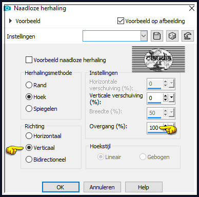 Effecten - Afbeeldingseffecten - Naadloze herhaling