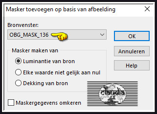 Lagen - Nieuwe maskerlaag - Uit afbeelding