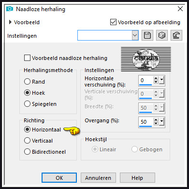 Effecten - Afbeeldingseffecten - Naadloze herhaling