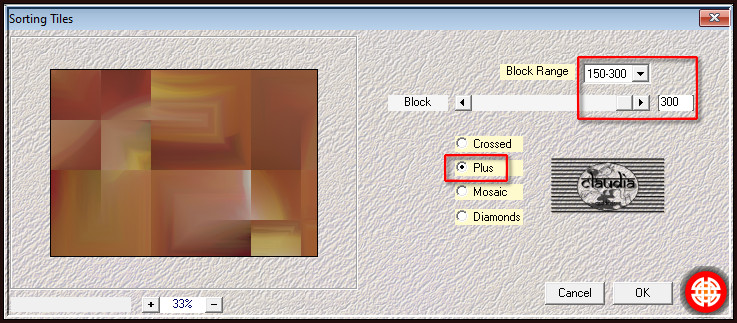 Effecten - Insteekfilters - Mehdi - Sorting Tiles