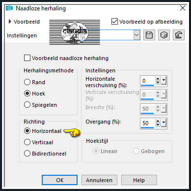 Effecten - Afbeeldingseffecten - Naadloze herhaling 