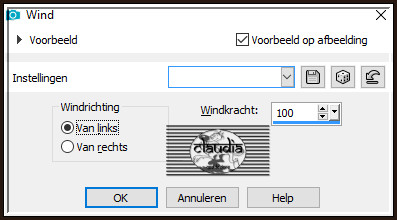 Effecten - Vervormingseffecten - Wind