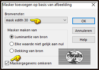 Lagen - Nieuwe maskerlaag - Uit afbeelding