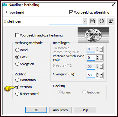 Effecten - Afbeeldingseffecten - Naadloze herhaling