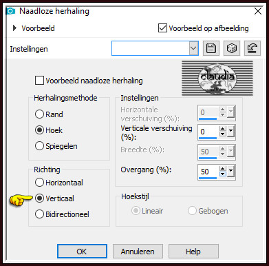 Effecten - Afbeeldingseffecten - Naadloze herhaling