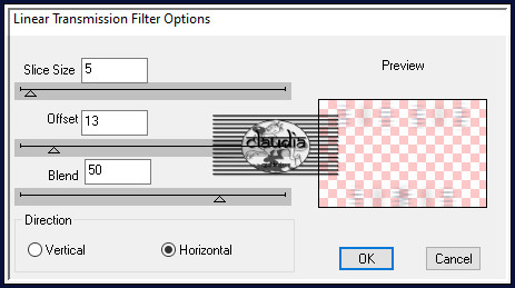 Effecten - Insteekfilters - dsb flux - Linear Transmission