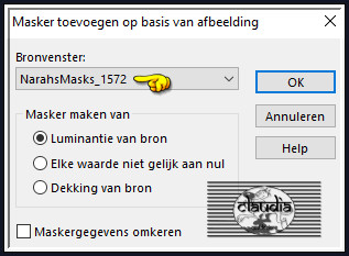 Lagen - Nieuwe maskerlaag - Uit afbeelding