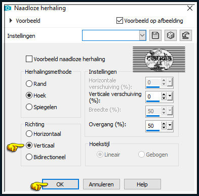 Effecten - Afbeeldingseffecten - Naadloze herhaling