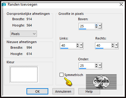 Afbeelding - Randen toevoegen