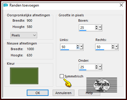 Afbeelding - Randen toevoegen