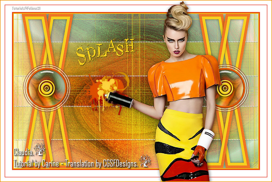 Les : Splash van Carine