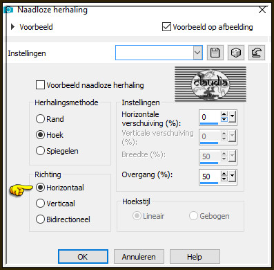 Effecten - Afbeeldingseffecten - Naadloze herhaling