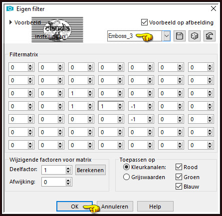 Effecten - Eigen filter - Emboss_3