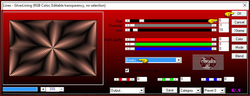 Effecten - Insteekfilters - AP 01 [Innovations] - Lines - SilverLining 