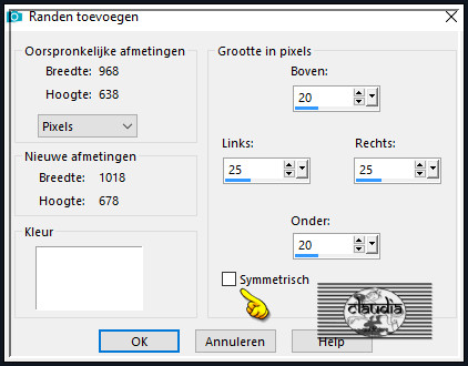 Afbeelding - Randen toevoegen