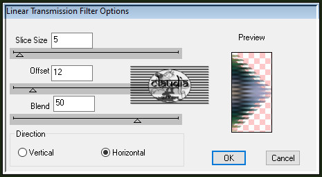 Effecten - Insteekfilters - dsb flux - Linear Transmission :