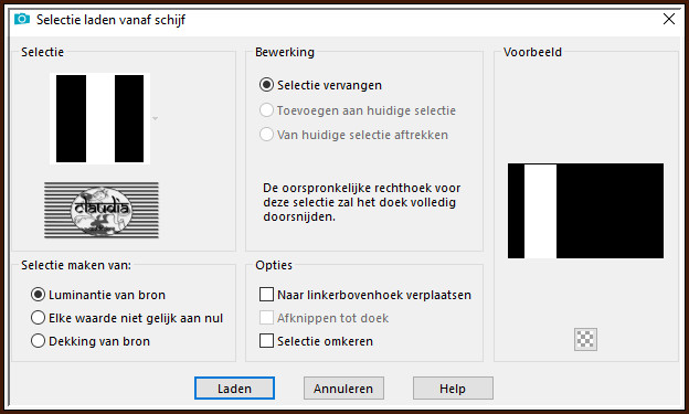 Selecties - Selectie laden/opslaan - Selectie laden vanaf schijf : selection3-autumn