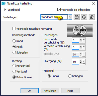 Effecten - Afbeeldingseffecten - Naadloze herhaling 