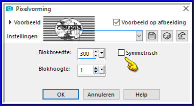 Effecten - Vervormingseffecten - Pixelvorming 