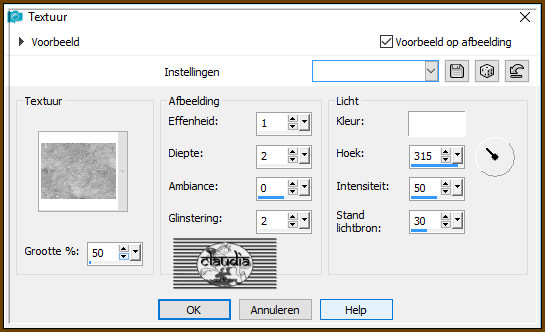 Effecten - Textuureffecten - Textuur