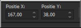 Activeer het Selectiegereedschap (toets K) met deze instellingen