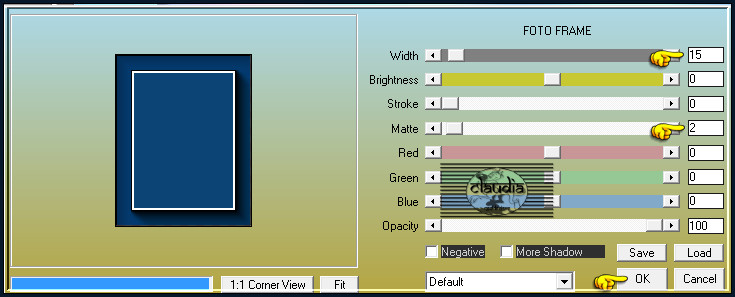 Effecten - Insteekfilters - AAA Frames - Foto Frame