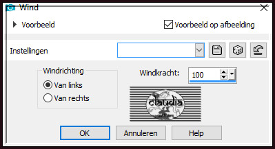 Effecten - Vervormingseffecten - Wind