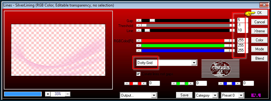 Effecten - Insteekfilters - AP [Lines] - Lines - SilverLining