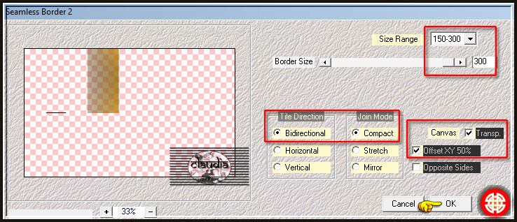 Effecten - Insteekfilters - Mehdi - Seamless Border 2