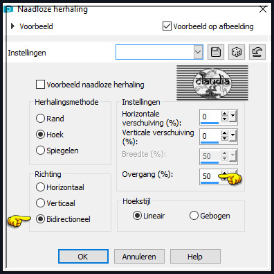 Effecten - Afbeeldingseffecten - Naadloze herhaling