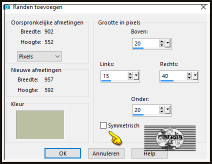 Afbeelding - Randen toevoegen