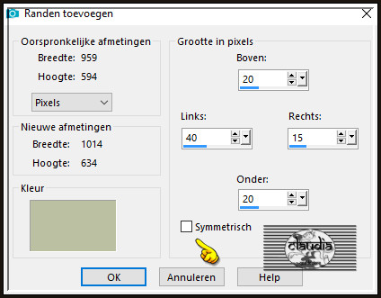 Afbeelding - Randen toevoegen