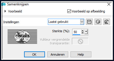 Effecten - Vervormingseffecten - Samenknijpen