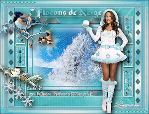 Les : Flocons de Neige van Claudine