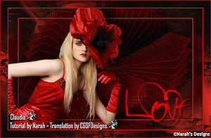 Les : Love Red van Narah